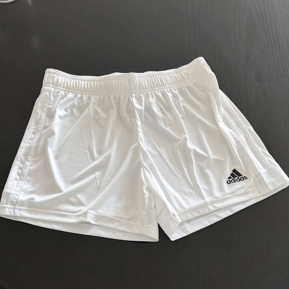 Adidas Women's Athletic White Shorts